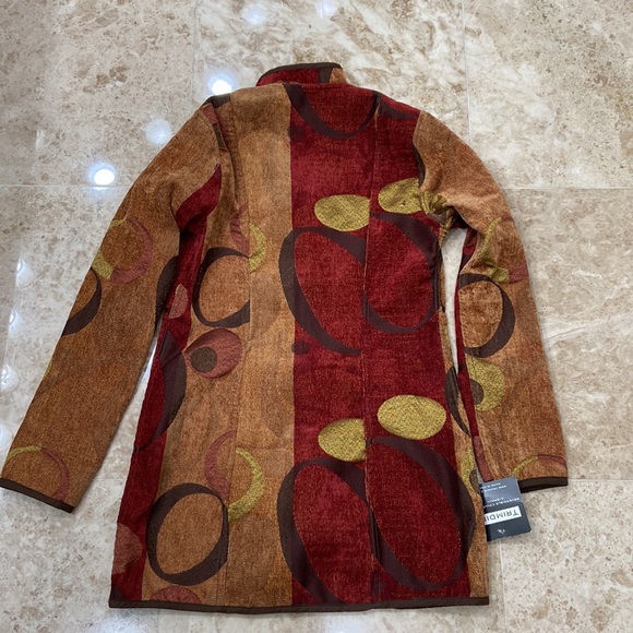 🎁NWT. Trimdin Milano Collection Reversible Long Jacket. Size XS - Picture 7 of 8